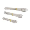 Popular Stainless Steel Food-Grade Tong Kitchen Gadgets Non-slip Utensils Tools Food Bread Snacks Tong Clip