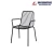 Import Popular Wholesale Restaurant Chairs Dining Stackable Modern Dining Chairs With Arm Rests Metal Wire Chair from China