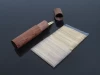 Portable Handmade Rosewood Wood Toothpick Holders+100PCS Bamboo Toothpick
