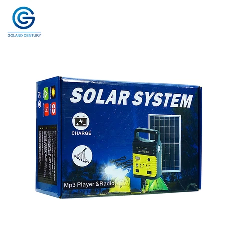 Buy Portable Lithium Ion Battery Solar Energy System 10w 6v All In One ...