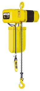 Portable steel hooked style 2 ton electric chain hoist 12 volt