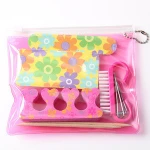 Portable travel pedicure kit