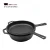 Pre-seasoned cast iron 2-In-1 multi cooker  dutch oven and skillet lid set oven safe cookware
