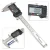 Import Precision Electronic Digital Caliper Extra Large LCD Screen Gauge Stainless Steel Vernier Caliper Micrometer 0-6 Inch/150 mm from China