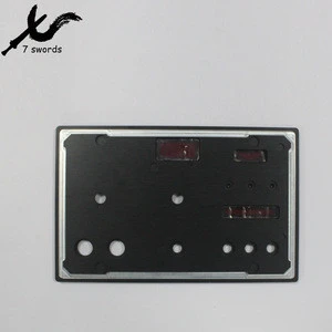precision plastic machining part aluminum box for electronics mechanical product
