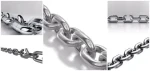 Premium 304/316 Stainless Steel Silver Link Chain | High-Strength Lifting Chain for Heavy-Duty Applications