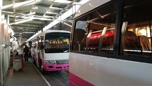 Price of new bus JAC 23 seats Coaster minibus for sale
