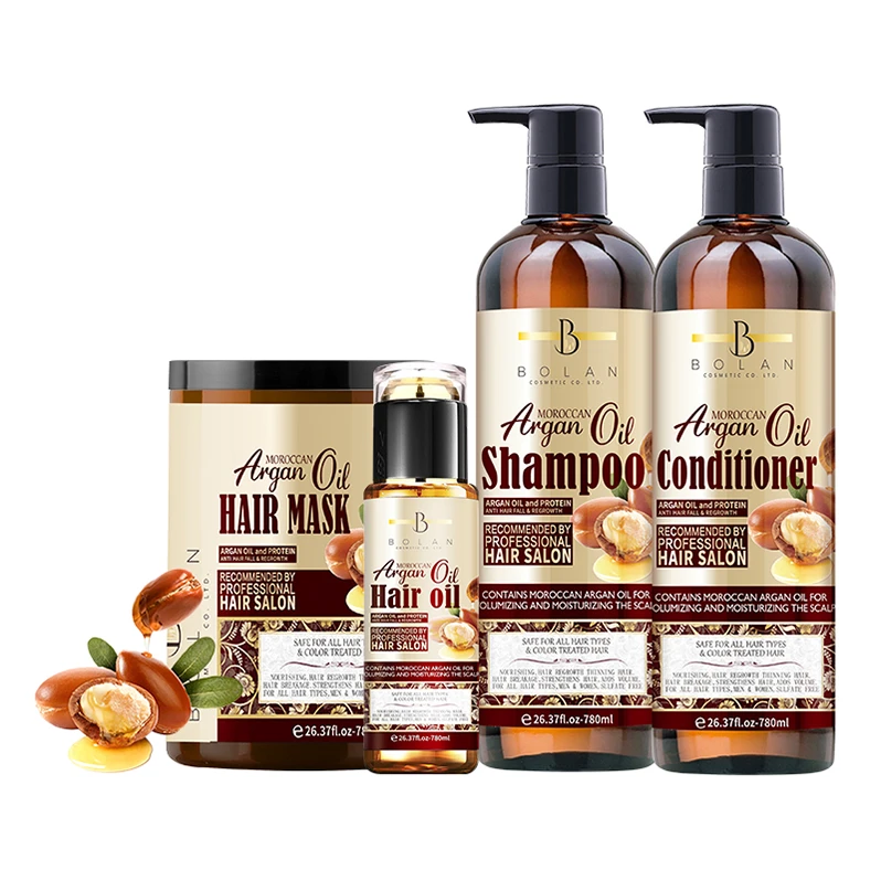 Profassional Salon Sulfate Free Argan Oil Moisterizer Hair Care Shampoo