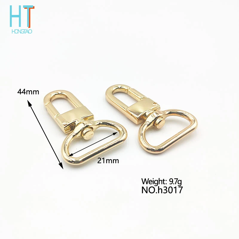 Professional Manufacture Cheap Plain Rose Gold Trigger Swivel Snap Hook