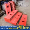 Professional PE series Jaw Crusher Toggle Plate Thrust Plate