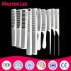 professional salon use barber white carbon hair comb