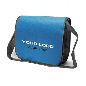 Promotional Blank Non Woven Hemp Unique Wholesale Messenger Bag
