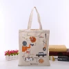 Promotional Cotton Custom Printed Canvas Tote Shopping Bag With Personalized Custom Printed Logo