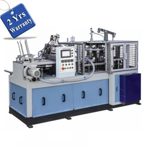 PS12S 12oz High Speed Automatic coffee disposable paper cup forming making machine with ultrasonic seal