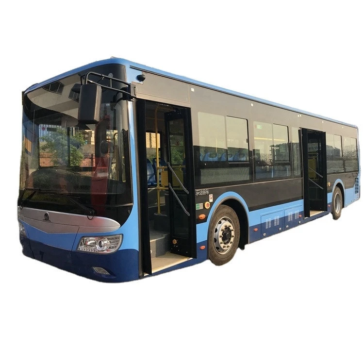 Public transportation 35 seats RHD electric city bus green bus for sale