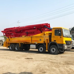 Putzmeister 46m Used Truck Concrete Pump
