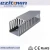 Import PXC Slotted PVC wire duct size for electrical wire Grey Cable trunking size from China