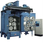 Q37 series hook type shot blast machine aluminum alloy wheel shot blasting abrator