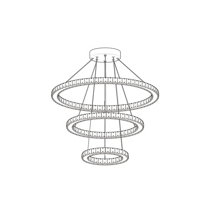 Quality Assurance New Type Clear K9 Crystal Glass Chandelier