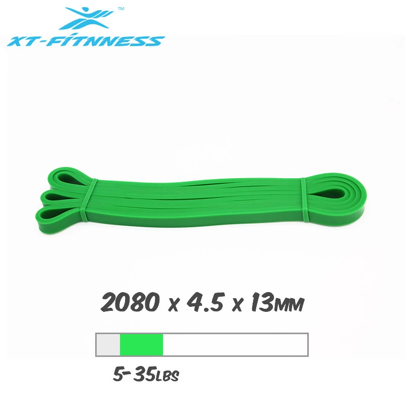 Quality resistance training exercise natural rubber latex loop band