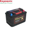 Rechargeable 12V 66AH DIN 56618 Sealed Maintenance Free Car Battery With CE ISO UL
