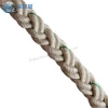 Recomen 1 inch polyester marine rope double braided mooring rope strength boat anchor with pet rope
