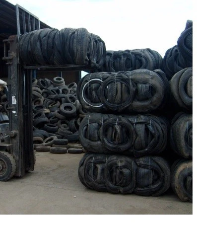 Recycled Rubber Used Tyre Scrap Bales &amp; Shred available