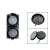Import Red and Green Parking Lot Traffic Signal Head 100mm cobweb cover Signal Light from China