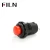 Import red green black  automatic  on-off/on-(off) momentary push button switch off 12mm 3A / 125VAC 1.5A / 250VAC from China