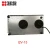 Import Red induction cooker 2 burners induction stove vertical from China