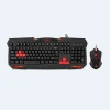 Redragon Gaming Keyboard Gaming Mouse Combo S101-2 LED Lighting Keyboard and Mouse Set Gaming Mouse and Keyboard Silent