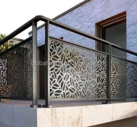 Buy Reilbu Laser Cut Aluminum Railing High End Balustrades & Handrails ...
