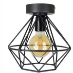Retro lamp covers light metal wire cage for bulb protector lamp guard cage for vintage ceiling lamp