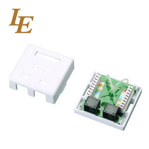 rj45 Module FacePlate Jack Cable Wall Plate