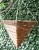 Import Rope and Fern Cone Shaped Hanging Flower Basket with Wire Hanger Garden Decorative Plants Holder Customized from China
