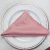 Import rose gold pink jacuard table decorations table cloth napkin for table from China