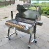 Rotating BBQ Skewer All Stainless Steel Lamb Rotisseries BBQ Grill Spit Roaster