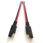 SAE 2 Pin SAE Connector Automotive Battery Extension Cable Quick Disconnect Wire Harness connector to connectorS cable harness