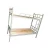 Import School furniture student dormitory metal kids modern bunk bed from China