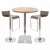 Import Scratch Resistant Firm Steady Drinks Shop Table With Other Optional Tops from China