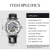 SEKARO Luxury Ladies Watches Design Women&#39;s Skeleton Dial Seagull Movement Mechanical Watch