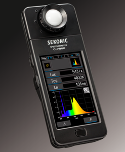 Sekonic C-7000 light spectrum analyzer for led