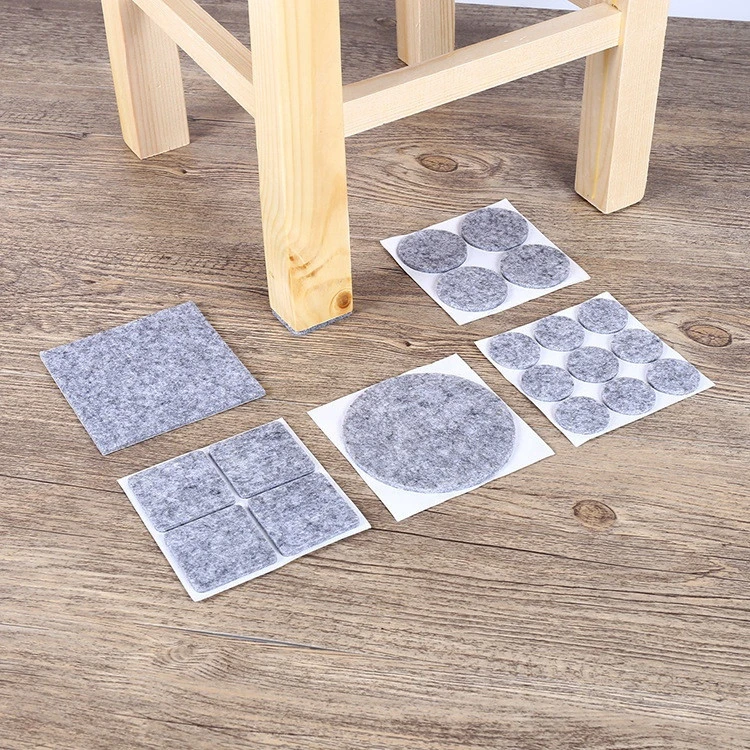 self-adhesive Felt Pads Wholesale 30mm Floor Protection chair sofa furniture feet pads wood floor protector