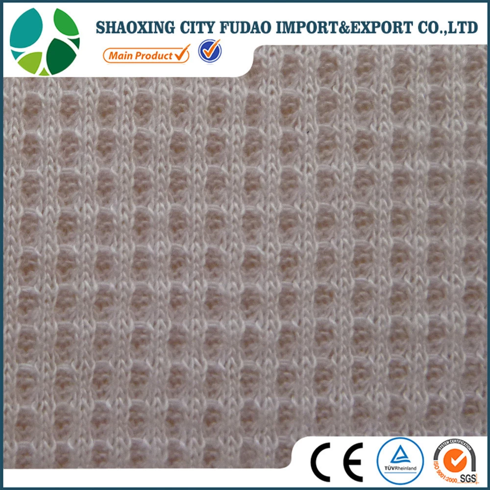 Shaoxing Fudao 2017 new design organic bamboo cotton rib knit dyed fabric