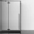 Import SHKL bathroom corner shower cubicles bath screen 10mm glass rectangular enclosure for sale from China