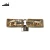 Import Shoe Decorations Lock Shaped Clip Gold Color Shoe Buckle from China