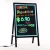 Import Shop use advertising digital electric stand blackboard from China