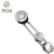 Import Showerroom hardware accessories bathroom sliding door stainless steel pulley glass sliding door pulley from China