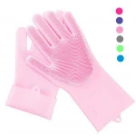 SHQN QINUO Thick Heat-Resistent Wholesale Reusable Magic oven mitts silicone dish wash glove