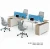 Import Simplify Panel Office Workstation For 4 People P03 Office Workstation Partition from China